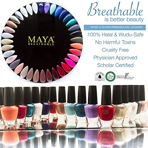 Quick Dry Red Gel Nail Polish 0.4 fl oz Breathable Cruelty-Free Halal Kit - Image 5