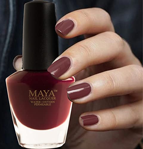 Quick Dry Red Gel Nail Polish 0.4 fl oz Breathable Cruelty-Free Halal Kit - Image 3
