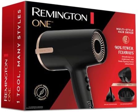Remington One Multi-Style Hair Dryer - Salon-Styled Hair at Home with 90% Less Frizz and Faster Styling - Image 9
