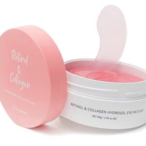 Retinol & Collagen Under Eye Patches - Under Eye Patch for Puffy Eyes & Bags, Dark Circles and Puffiness, Cooling Patches for Skincare, Under Eye Patchess for Beauty & Personal Care