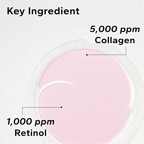 Retinol & Collagen Under Eye Patches - Under Eye Patch for Puffy Eyes & Bags, Dark Circles and Puffiness, Cooling Patches for Skincare, Under Eye Patchess for Beauty & Personal Care - Image 3