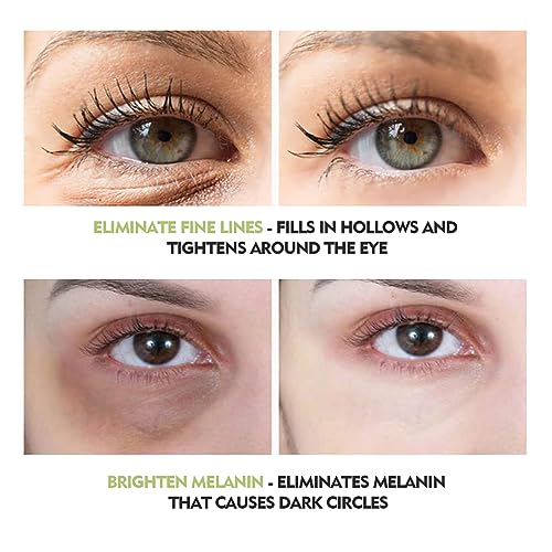 Retinol Eye Stick Anti Aging Eye Cream For Dark Circles and Puffiness, Fade Fine Lines and Firm Skin, Under Eye Balm Glow, Brightening Stick for Daily Anti-wrinkle Cream - Image 4