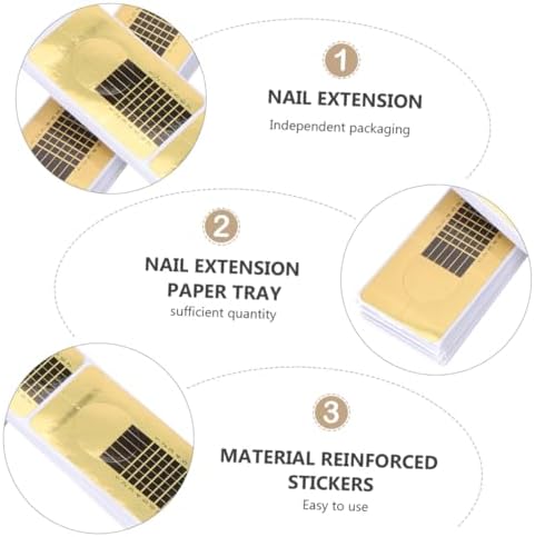 Reusable Nail Form Guides - 1 Roll for Professional Nail Art and Manicure - Image 2
