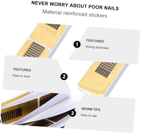 Reusable Nail Form Guides - 1 Roll for Professional Nail Art and Manicure - Image 5