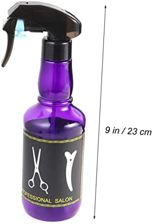 Reusable Spray Bottles Salon Spray Bottle Retro Spray Bottle Pneumatic Spray Pot Spray Bottle for Hair Empty Hair Spray Bottles Hair Spritz Bottle Water Sprayer Barber Tool Make up - Image 6