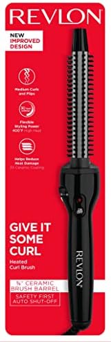 Revlon Perfect Heat Triple Ceramic Curling Brush Iron | For Silky Smooth Wave Curls (3/4 in) - Image 6