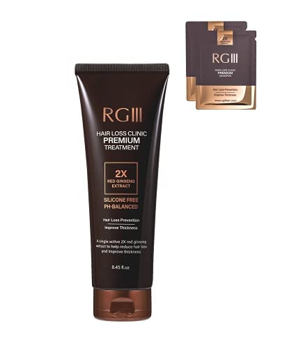 RGIII RG3 PREMIUM TREATMENT 2X RED GINSENG HAIR LOSS PREVENTION - Image 2