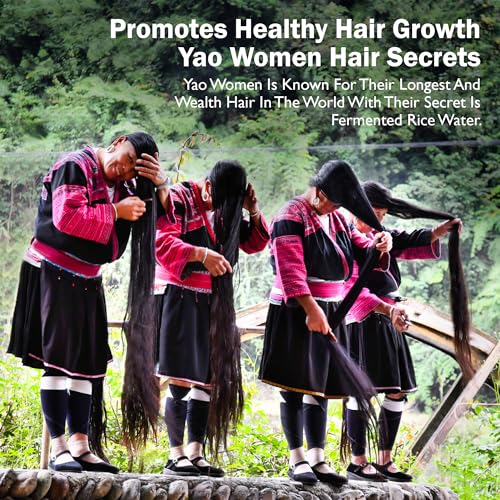 Rice Water For Hair Growth Serum: Hair Loss Treatments For Women And Men - For Dry Damaged Hair With Castor Oil Ginger And Fermented Rice - Hair Growth Spray For Thicker Fuller Longer Hair 100ml - Image 7