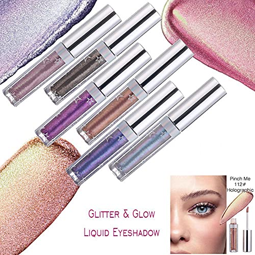 12 Color Waterproof Shimmer Glitter Matte Liquid Eyeshadow Set for Party Wear - Image 4