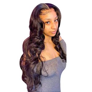 Rose Wigs 18 Inch Glueless Lace Front Human Hair Wig Pre Plucked