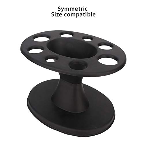 Round Comb Storage Stand for Hair Tools, Dryer, Brushes, Scissors, and Accessories Organizer - Image 6