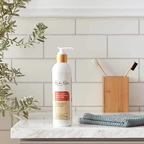 Rucker Roots Nourish + Restore Papaya & Mango Butter Milk| Hair Lotion| Biotin| Daily Use| Hydration| Detangler - Image 6