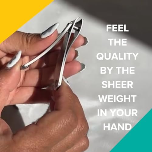 Rui Smiths Pro Precision 6cm Travel Size Stainless Steel Nail Clippers Manicure Pedicure Trimmer - Image 6