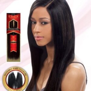 SAGA 10? Red Remy Human Hair Closure