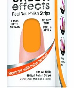 Sally Hansen Salon Effects Real Nail Polish Strips, Squeezed, 16 Count