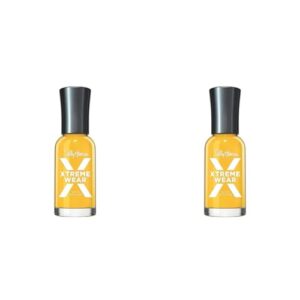 Sally Hansen Xtreme Wear Nail Polish, Mellow Yellow, 0.4 Fl. Oz. (Pack of 2)