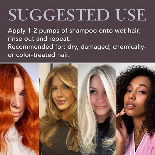 Saphira Mineral Moisturizing Shampoo, Hydration and Shine for Dry, Damaged, Permed or Chemically Treated Hair and Scalp, Sulfate-Free, Paraben-Free, Vegan, Prevents Frizz and Split Ends - Image 6
