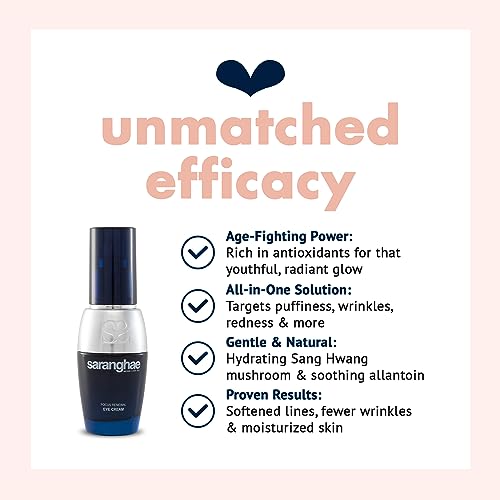 Saranghae 1 oz Cica Under Eye Cream for Dark Circles and Puffiness Relief - Image 5