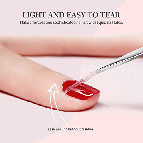 SAVILAND 12PCS Liquid Latex for Nails and 12PCS Cuticle Oil Pen for Nails - Image 6