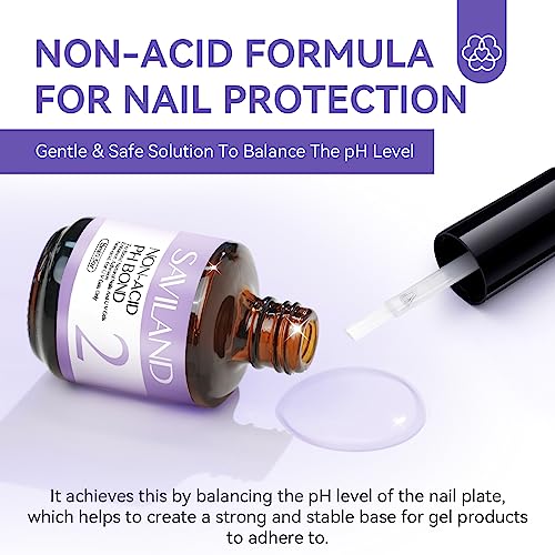 SAVILAND 15ml Professional UV Nail Dehydrator and Primer for Gel Nails - Image 9