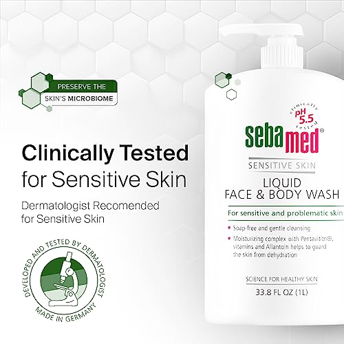 Sebamed pH 5.5 Gentle Hydrating Cleanser for Sensitive Skin 200ml Bottle - Image 6