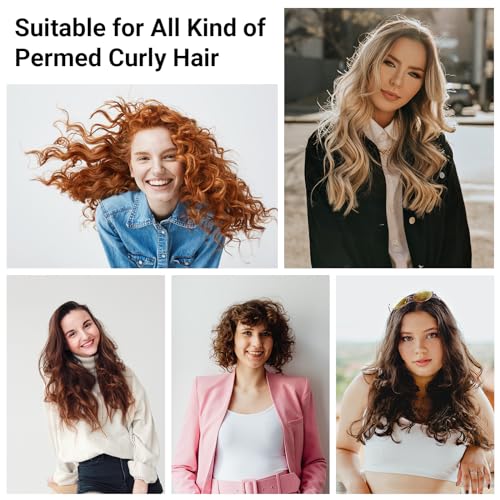 Segbeauty Universal Curly Hair Diffuser, Adaptable Hair Diffuser Attachment for Hair Salon Quality Hairstyling Tool Hair-protective Frizz-free Fast-drying for Dryers with 1.65" - 3.15" Nozzle - Image 7