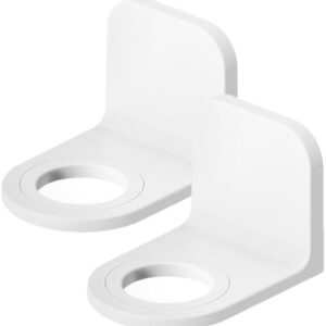 Self-Adhesive Wall Mounted Shower Gel Shampoo Holder Rack Hook Set 2 Pieces New