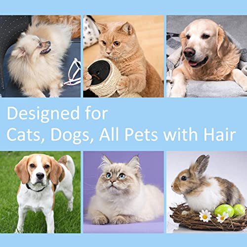 Gentle Self-Cleaning Cat Brush with Release Button for Tangles and Loose Fur - Image 6