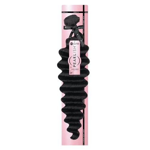 Sensationnel Pearlish Bundle BSS hair - Pearlish Euro Deep Deep pearl conditioned 15a remy Beauty supply hair sew in or glue on human hair - Pearlish Bundles Euro Deep (10 Inch, NATURAL)