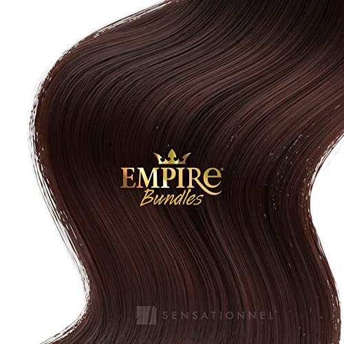 Sensationnel Virgin Human Hair Weave Empire Bundle 10A Straight (10-26") (14 inch, 613) - Image 4