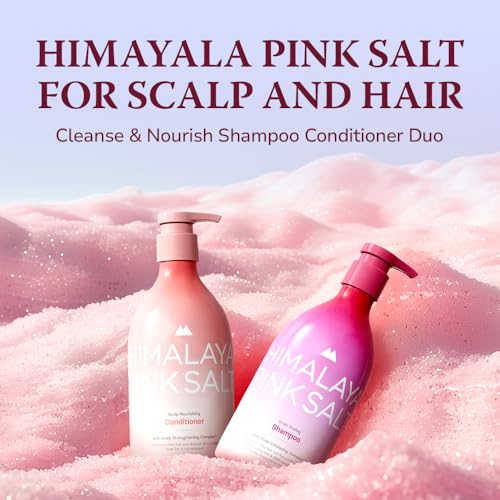 Shampoo and Conditioner Set - Mothers Day Gifts for Mom - Clarifying and Nourishing Hair Care Set for Itchy Scalp and Dry Hair - Apple Cider Vinegar, Natural Oil (21.1 oz x2) - Image 2