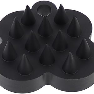 Shampoo Massage Brush Silicone Scrubbers Hair Comb Massager Head Shampoo Brush Scalp Hair Brush Scalp Massagers Wash Scalp Brush Exfoliating Brush Girl Silica Body