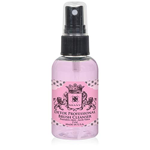 SHANY 2oz Detox Makeup Brush and Sponge Cleaner Shampoo for Deep Cleansing