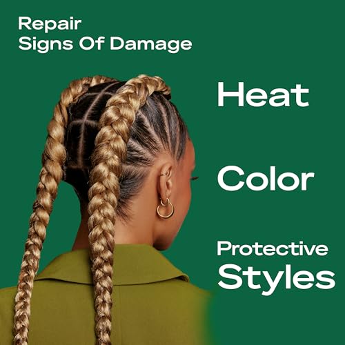 SheaMoisture Bond Repair Shampoo, Conditioner, Leave-In, & Masque Alma Oil 4 Pk to Strengthen Hair with Restorative HydroPlex Infusion - Image 2