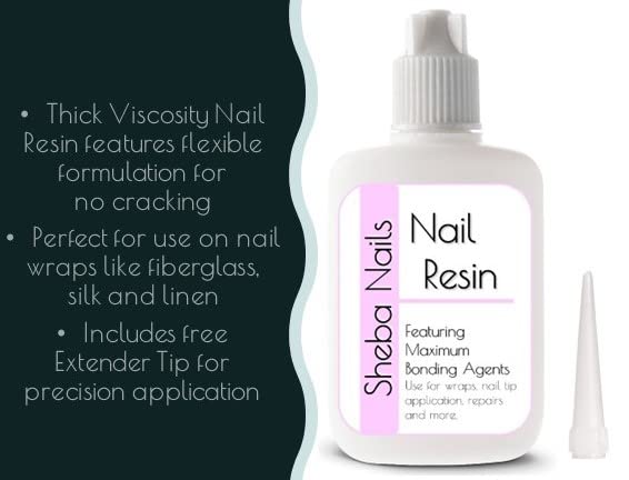 SHEBA NAILS Resin Adhesive for Nails 1oz - Image 2