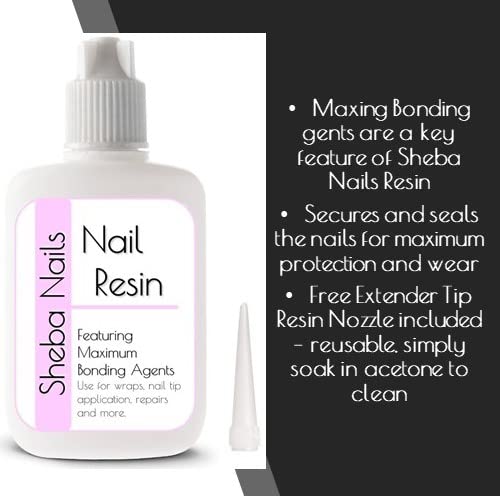 SHEBA NAILS Resin Adhesive for Nails 1oz - Image 3
