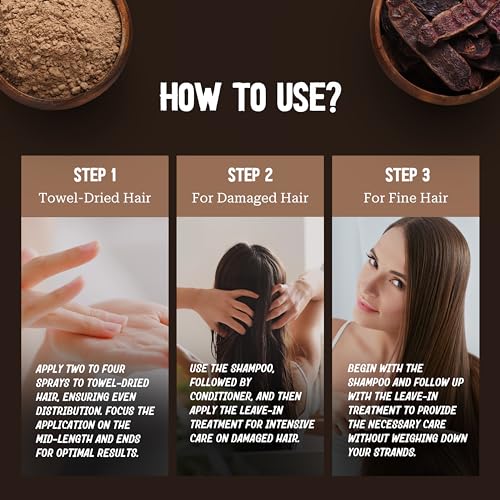 Shikakai Restorative Leave-In Conditioner - Herbal Remedy For Dry Scalp and Strands - Moisturizing, Scalp-Cooling Spray - Planet-Friendly, Bio-Sourced Formula and Packaging - 5 Oz - Image 6