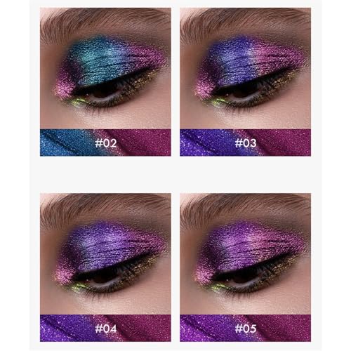 Shimmer Eyeshadow Makeup Liquid Eyeshadow Pearl Eye Shadow Longwearing Flake-Proof Multi-Dimensional Eye Looks Quick Dry Waterproof One-Swipe Coverage Lightweight Warehouse Sale Clearance - Image 4