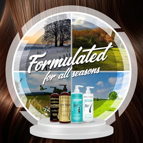 Shiny Leaf DHT Blocker Hydrating Shampoo Conditioner Set 4x 16 Fl Oz Paraben Sulfate Free - Image 9
