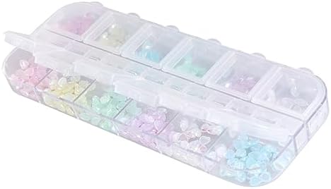 Shiny Nail Gel Polish Set with Pearl and Alloy Drill Accessories for Manicure