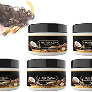 Shinyhair 5 Piece Instant Keratin Hair Repair Mask Deep Conditioner for Dry Damaged Hair