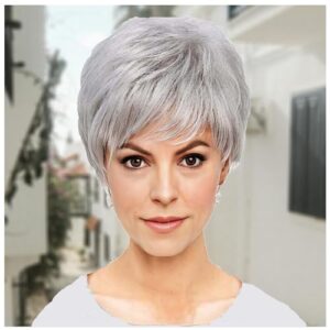 Short Dark Brown Bob Human Hair Wig for Women - Casual Everyday Style, 10 Inches