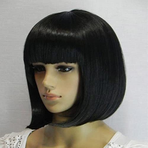 Short Red Straight Bob Wig for Women, Frontal Cosplay & Everyday Wear - Image 2