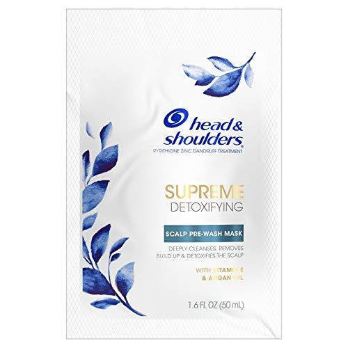 Shoulders Supreme Detoxifying Scalp Pre-Wash Mask, Vitamin E & Argan Oil, 1.6 fl oz