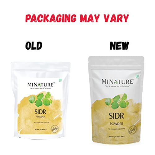 Sidr Powder by mi nature | 227g (8oz) (0.5 lb) | Sidr leaves Powder for hair | Natural Hair conditioner | Natural source of mucilages and saponins | Natural hair cleanser - Image 2