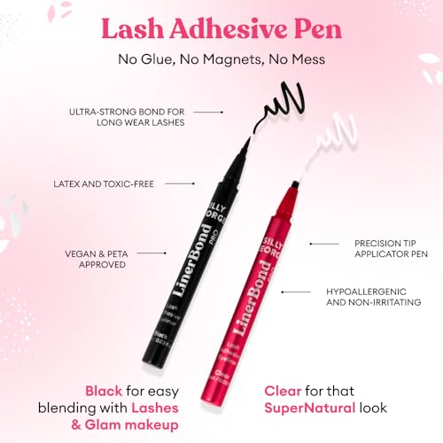 Silly George Lash Kit for Beautiful Lashes, Strong Hold, Easy Application, 1 Kit - Image 6