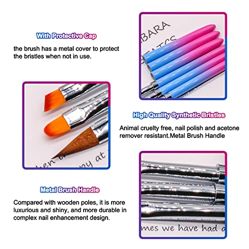 SILPECWEE 3 Piece Nail Polish Remover & Cuticle Cleaning Brush Set - Image 6