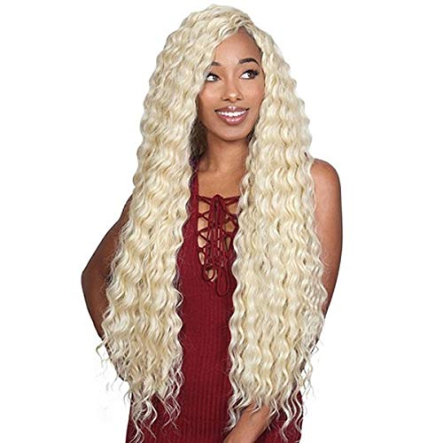 SiS Synthetic Natural Dream Weave Deep Wave 30-Inch Hair Extension Jet Black