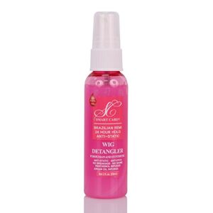 Smart Care Brazilian Remi 24 Hour Hold Anti-Static Portable Wig Detangler Spray 2oz