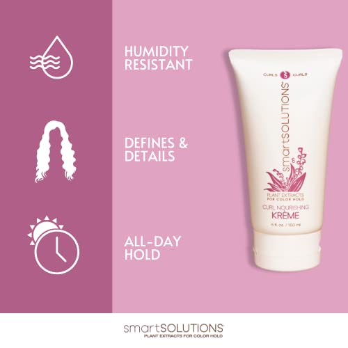 SmartSOLUTIONS Curl Nourishing Kreme 5 oz Humidity Resistant Curl Defender Nutrient Replenisher - Image 8